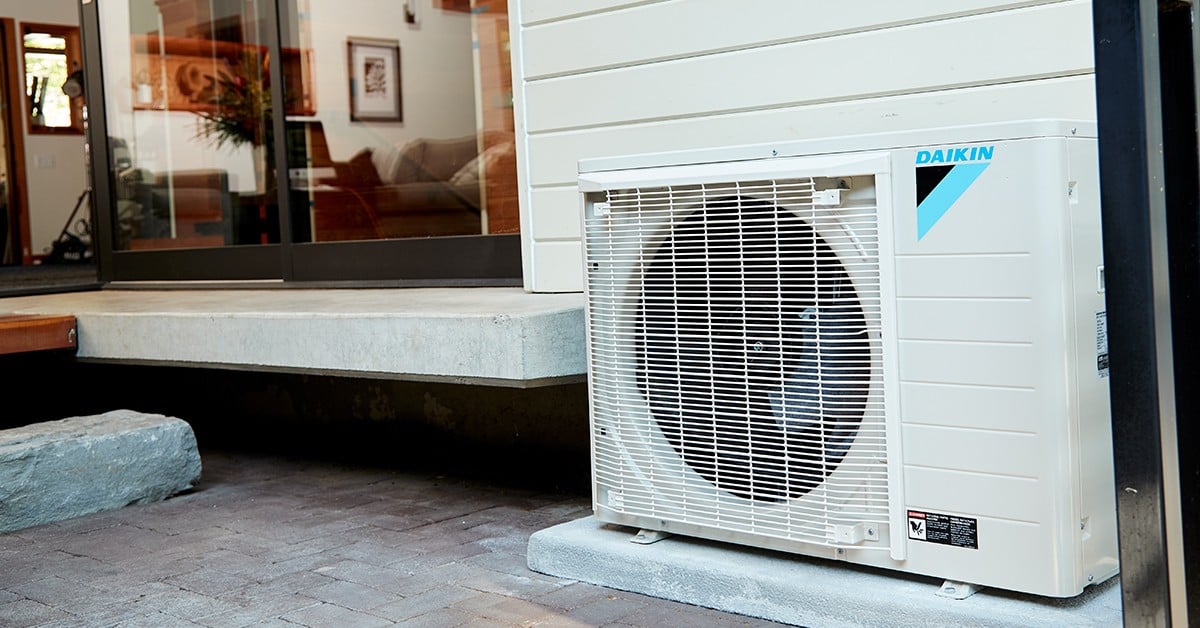 Dakin HVAC System Outside House